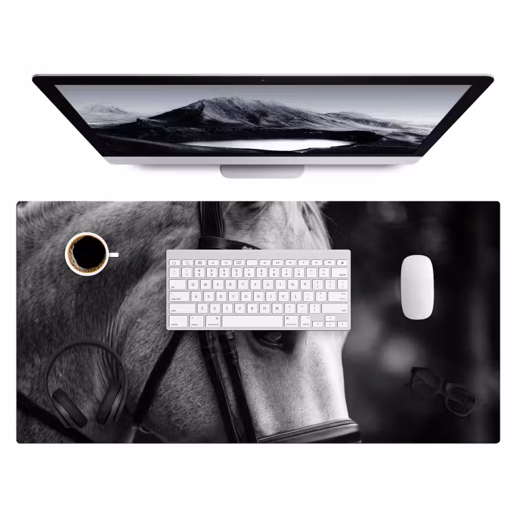 Bureau onderlegger - Paard - Schimmel - Portret — 4