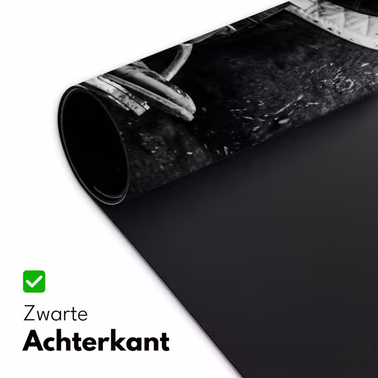 Bureau onderlegger - Paard - Sport - Zwart - Wit — 5