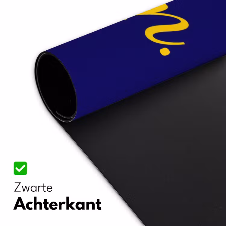 Bureau onderlegger - Blauw - Geel - Fijn — 5