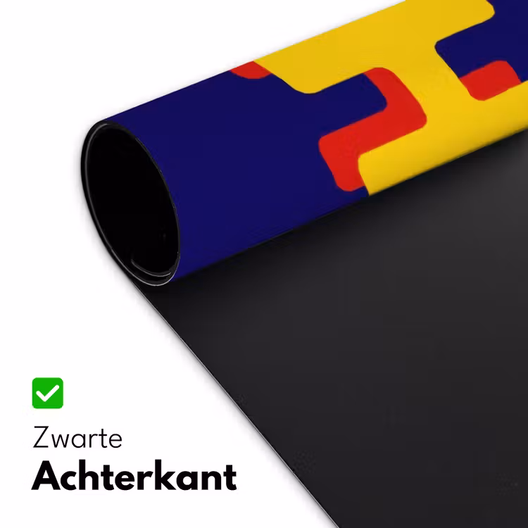 Bureau onderlegger - Blauw - Geel - OH - Schaduw — 5