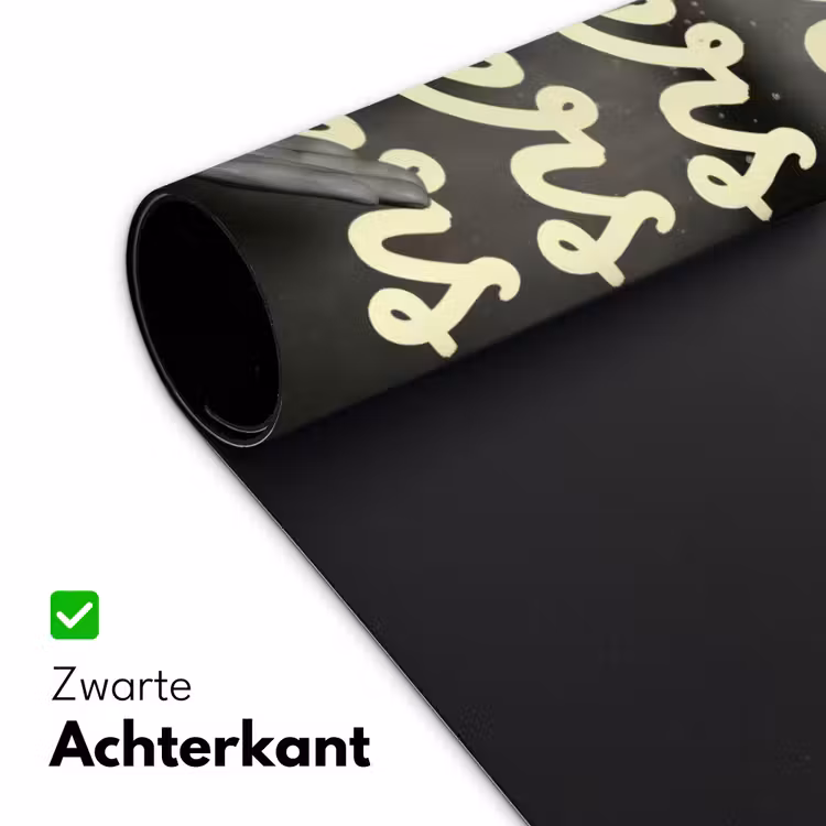 Bureau onderlegger - Cheers - Wijn - Zwart - Wit — 5