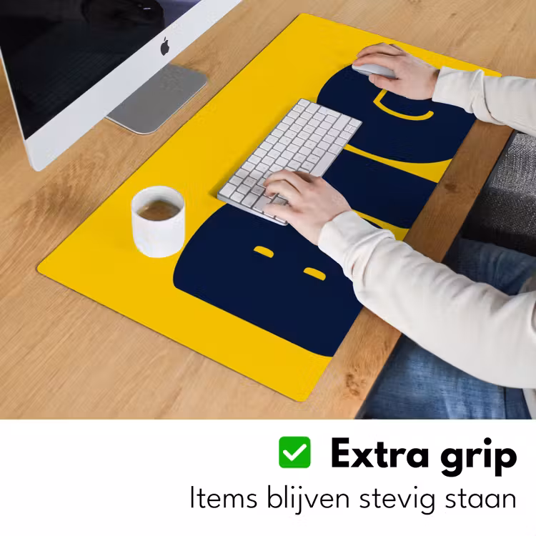Bureau onderlegger - Geel - Think big - Grafisch — 6