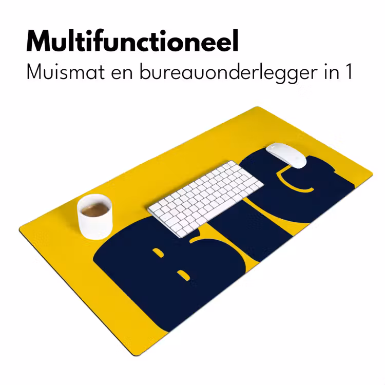 Bureau onderlegger - Geel - Think big - Grafisch — 7