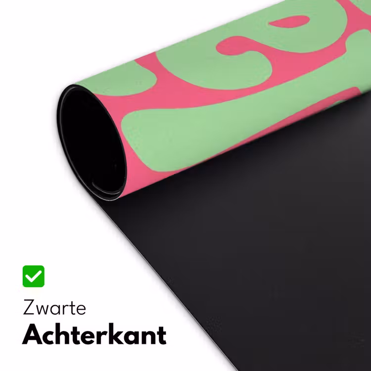 Bureau onderlegger - Grateful - Groen - Grafisch - Vloeiend — 5