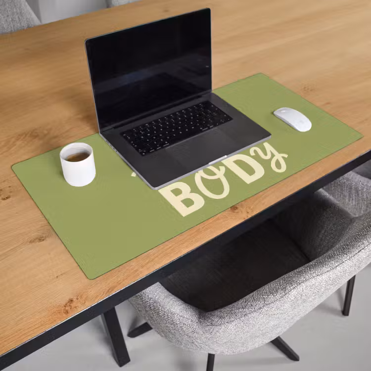 Bureau onderlegger - I hate everybody - Groen - Retro — 3