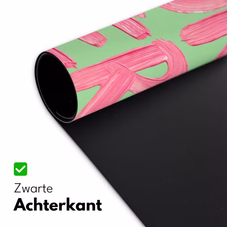 Bureau onderlegger - Mon cheri - Groen - Roze — 5