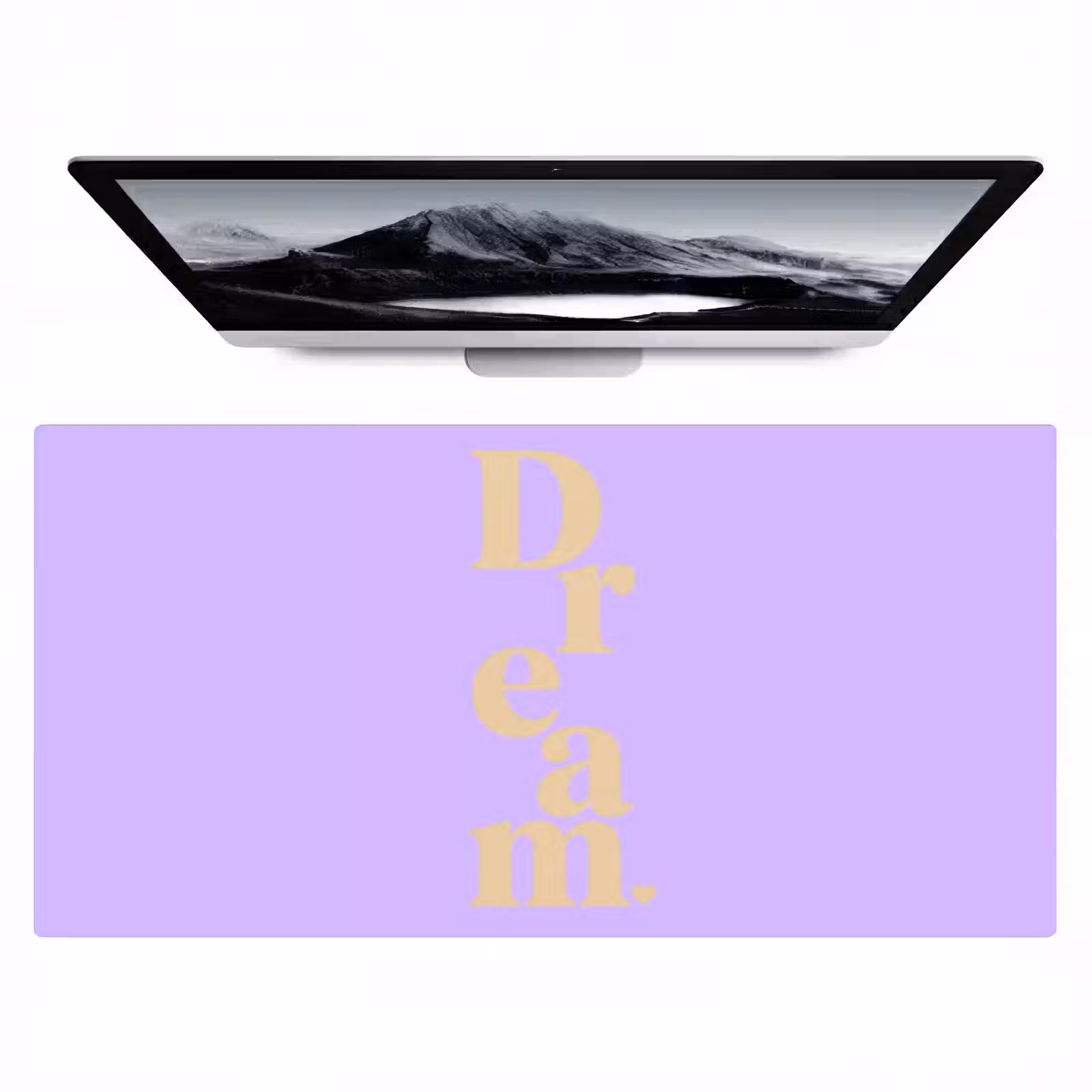 Bureau onderlegger - Dream - Paars - Typografisch — 1