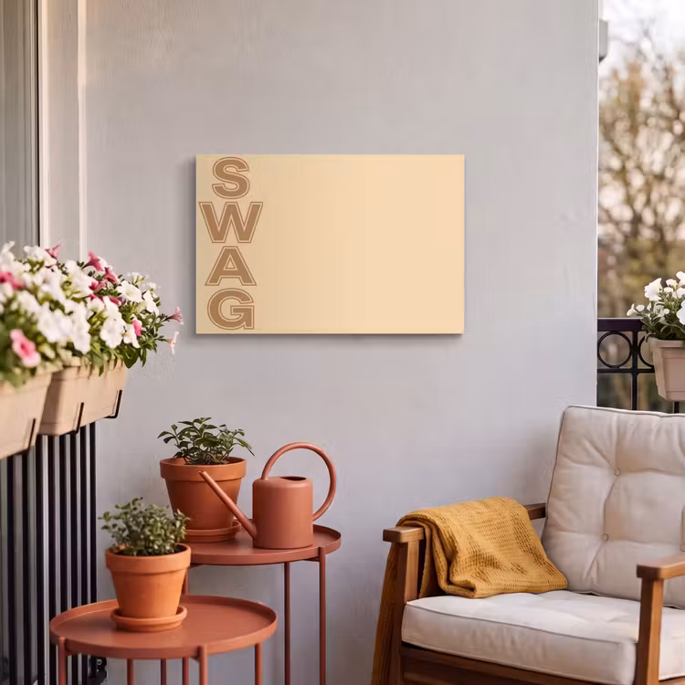 Buiten canvas - Swag - Bruin - Beige — 4