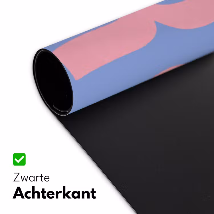 Bureau onderlegger - Art - Roze - Blauw — 5