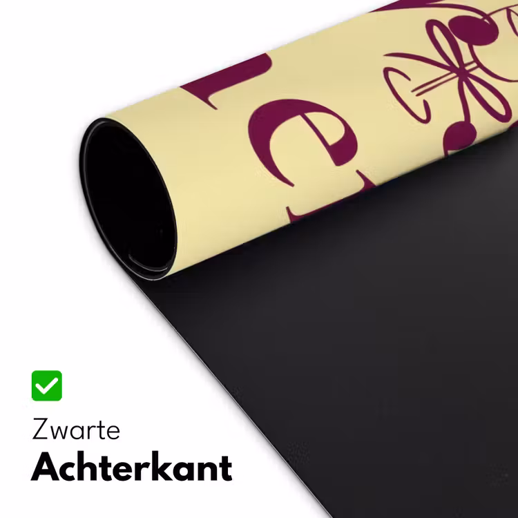 Bureau onderlegger - Cherish every moment - Cocktailglas - Geel — 5