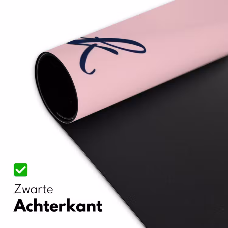Bureau onderlegger - Fuck what they think - Roze - Minimalistisch — 5