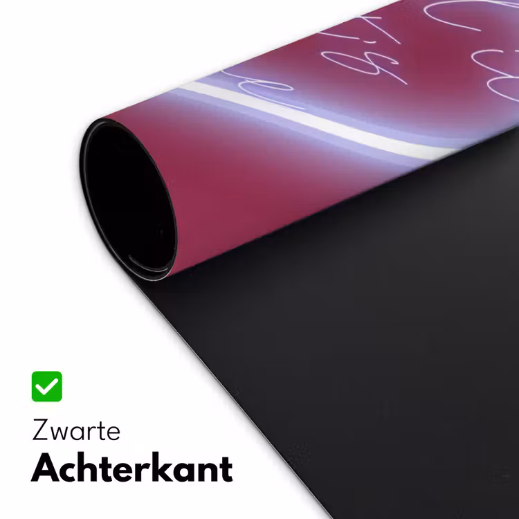 Bureau onderlegger - I liked it so it's mine - Neon hart - Roze — 5