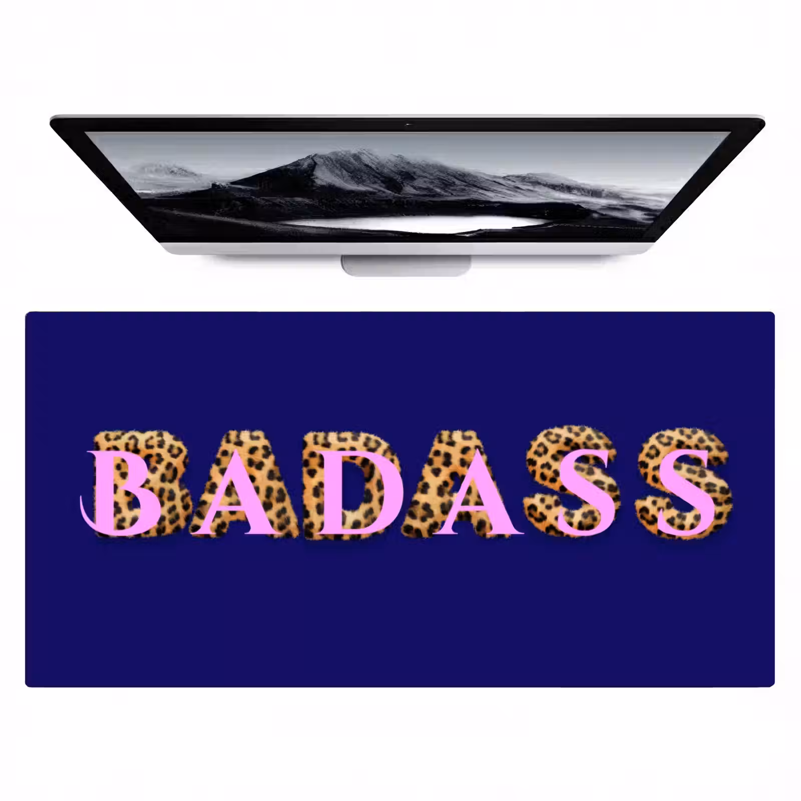 Bureau onderlegger - Badass - Panterpint - Schaduw - Roze — 1