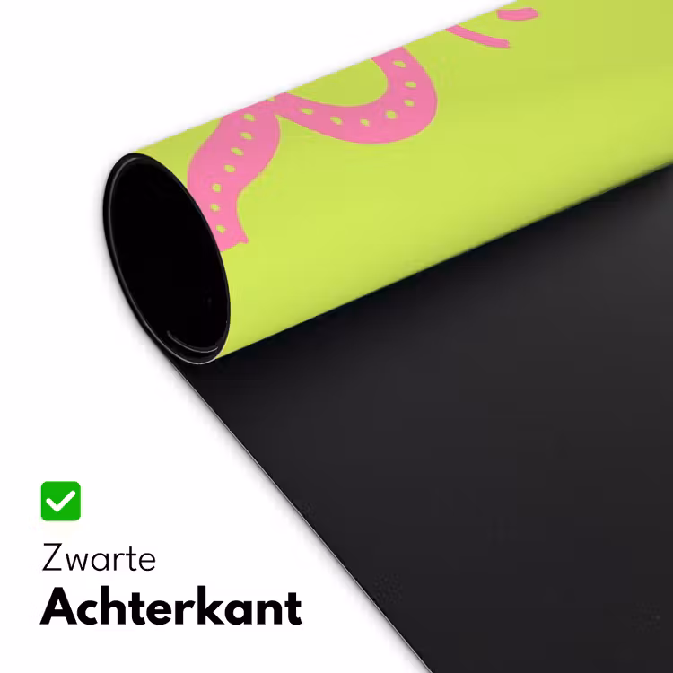 Bureau onderlegger - Groen - Smiley - Bonjour - Roze — 5