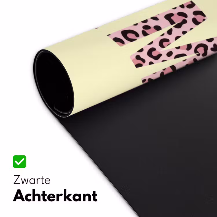 Bureau onderlegger - Karma - Luipaardprint - Geel — 5