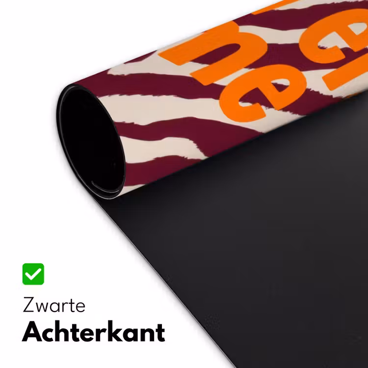 Bureau onderlegger - New era - Bordeaux - Zebraprint — 5