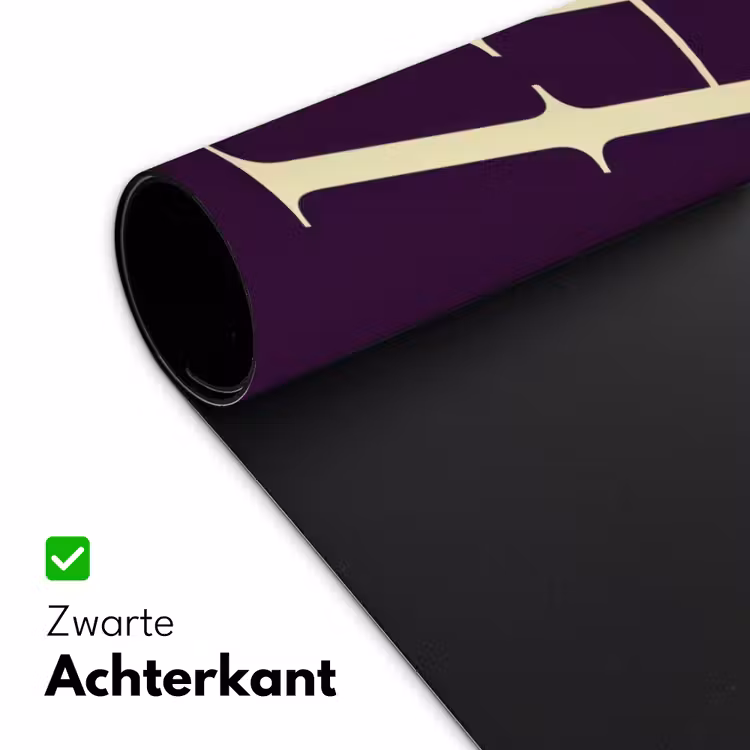 Bureau onderlegger - Oh hi - Paars - Minimalistisch — 5