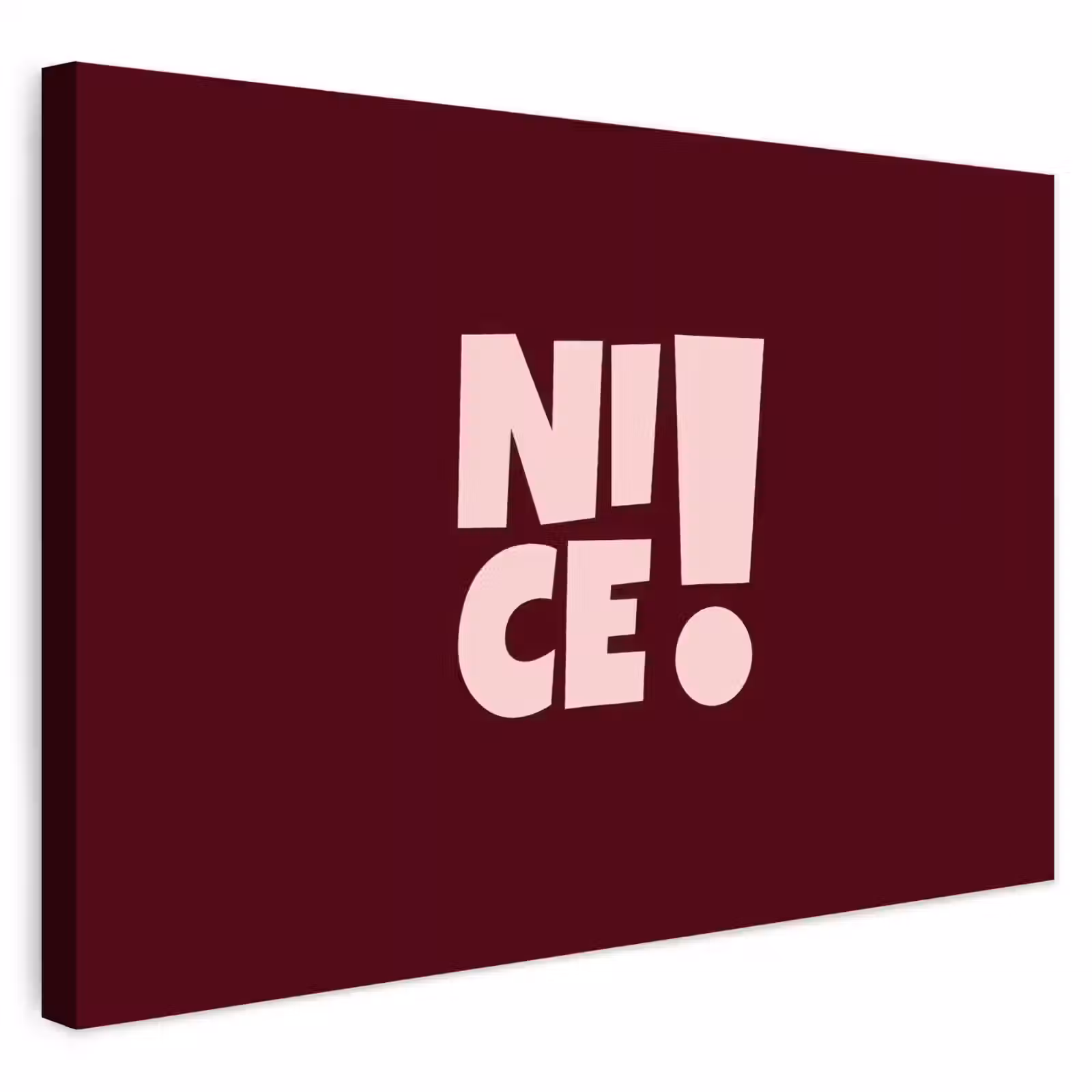 Buiten canvas - Nice - Uitroepteken - Rood — 1