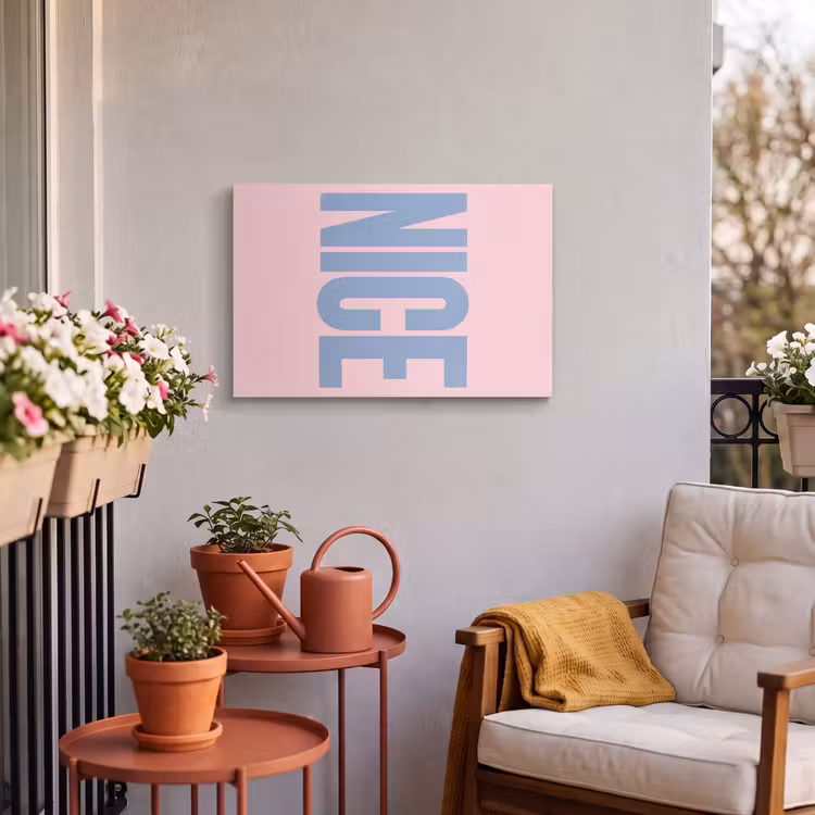 Buiten canvas - Nice - Paars - Roze — 4