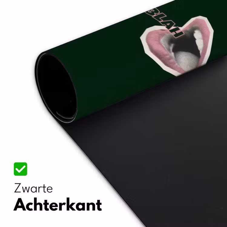 Bureau onderlegger - BLAH BLAH BLAH - Mond - Groen — 5