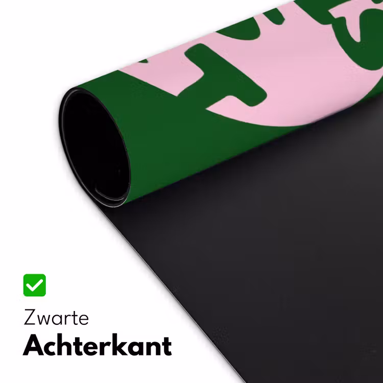 Bureau onderlegger - Cirkel - Roze - Tekst - Art — 5