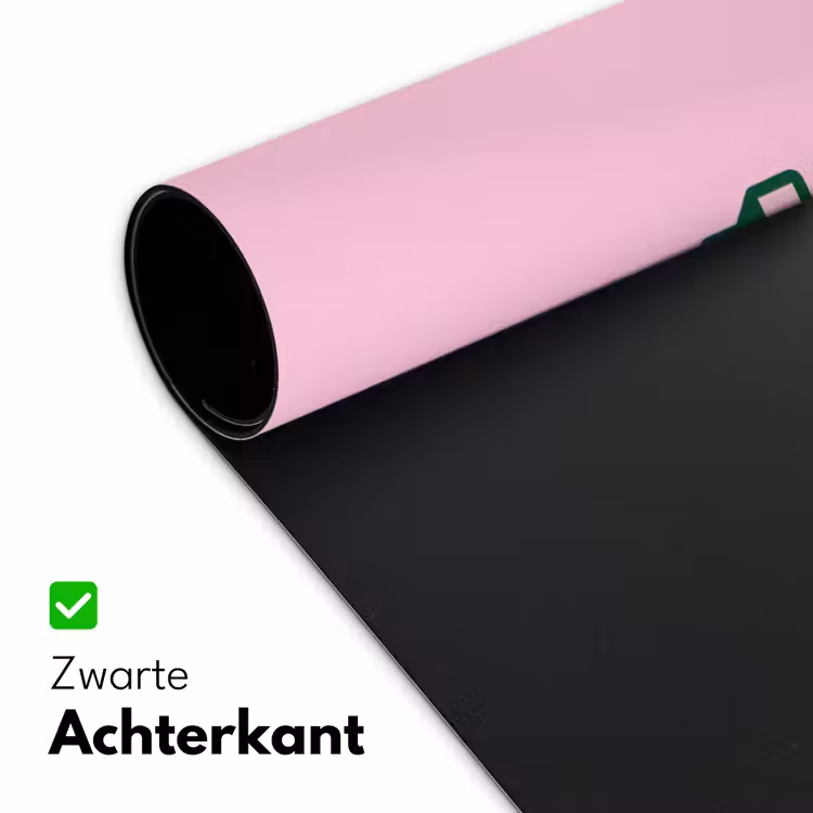 Bureau onderlegger - Groen - Teskt - This is art - Roze — 5