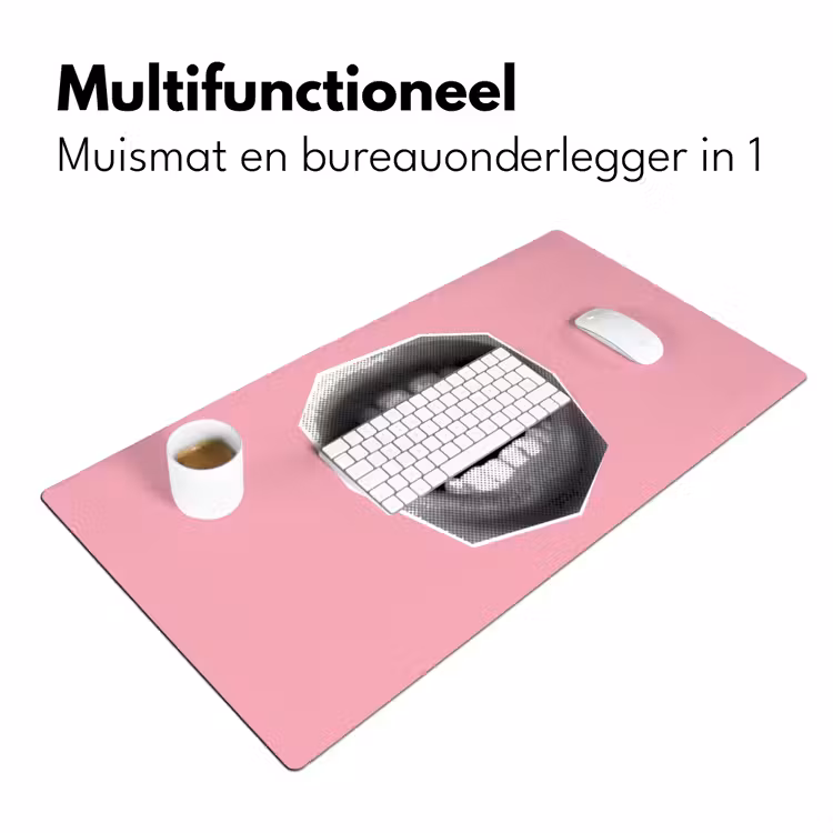 Bureau onderlegger - Mond - BLAH BLAH - Roze — 7