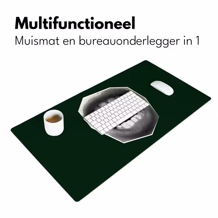 Bureau onderlegger - Mond - Groen - Illustratie - BLAH BLAH — 7