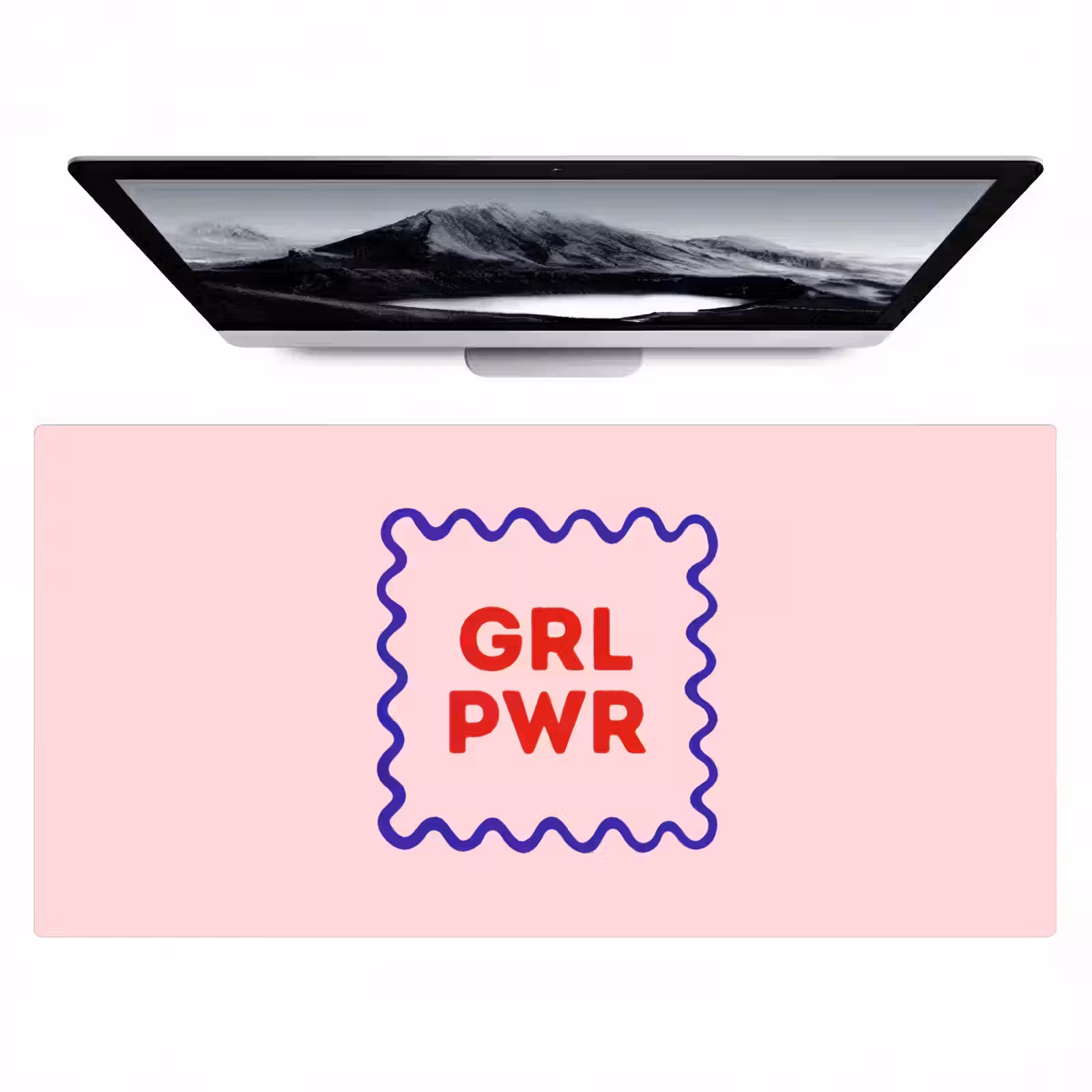 Bureau onderlegger - Grl pwr - Roze - Kader — 1