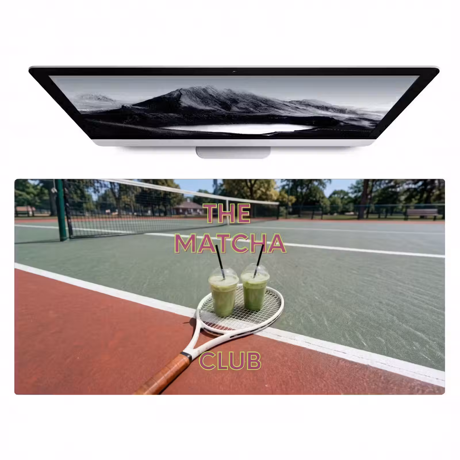 Bureau onderlegger - Matcha Club - Tennis - Matcha — 1