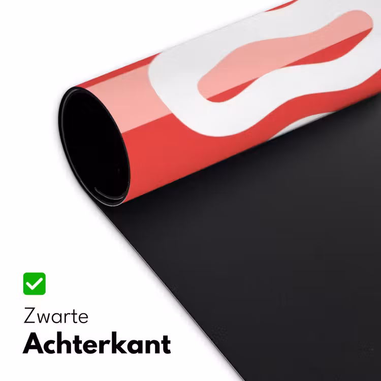 Bureau onderlegger - Amor - Strepen - Rood - Roze — 5
