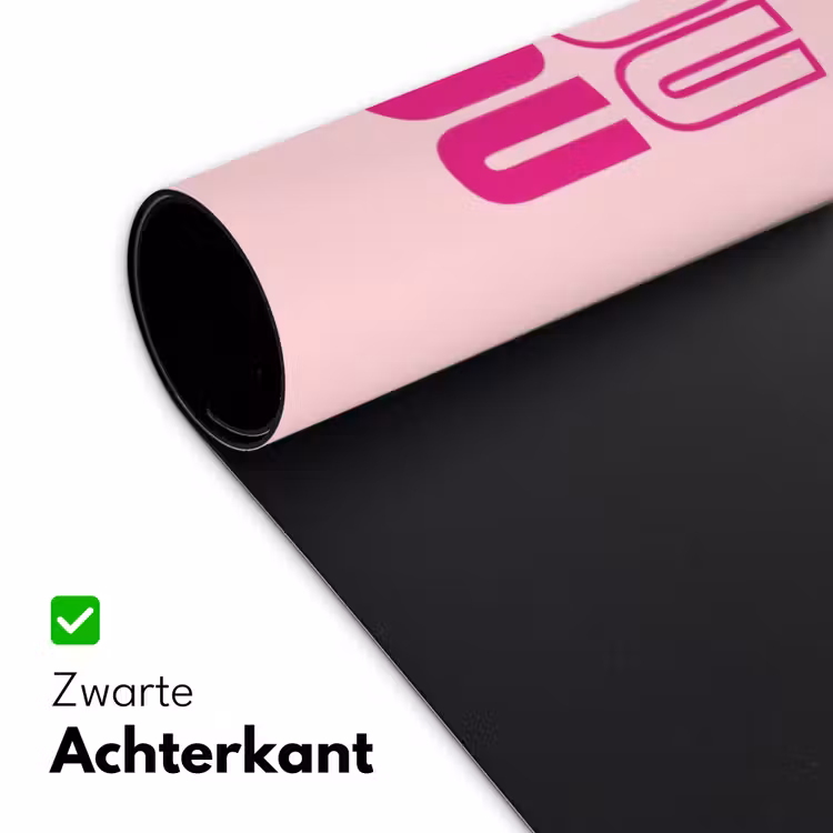 Bureau onderlegger - Bisou - Roze - Minimalistisch — 5