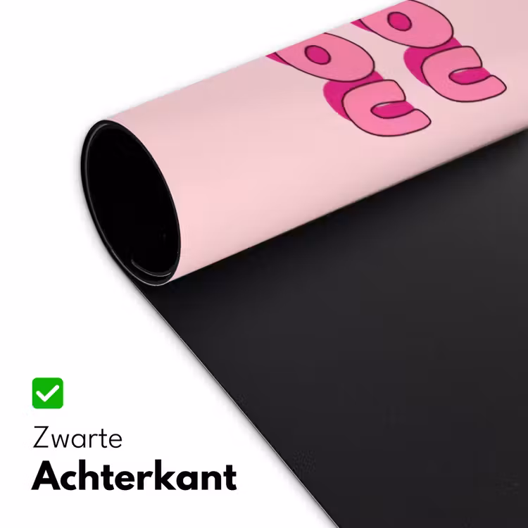 Bureau onderlegger - Bisou - Roze - Schaduw — 5