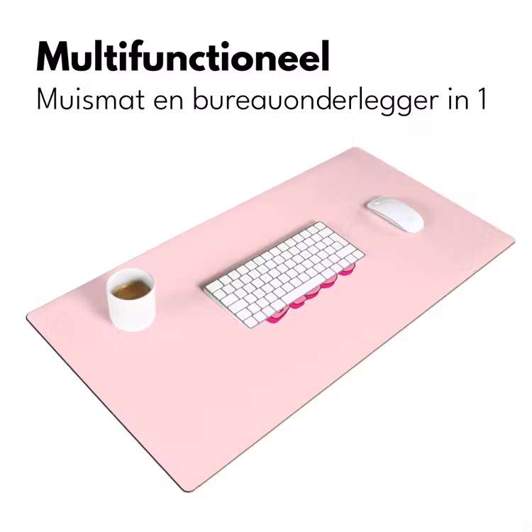 Bureau onderlegger - Bisou - Roze - Schaduw — 7