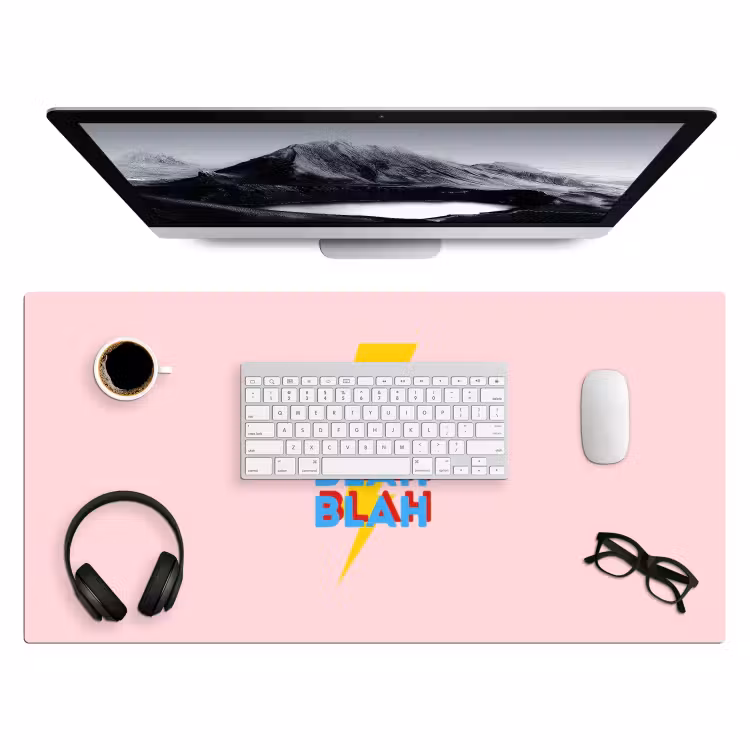 Bureau onderlegger - Blah - Bliksem - Roze — 4