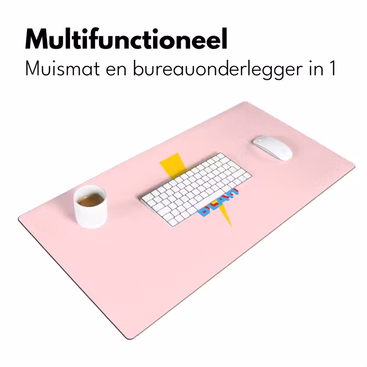 Bureau onderlegger - Blah - Bliksem - Roze — 7
