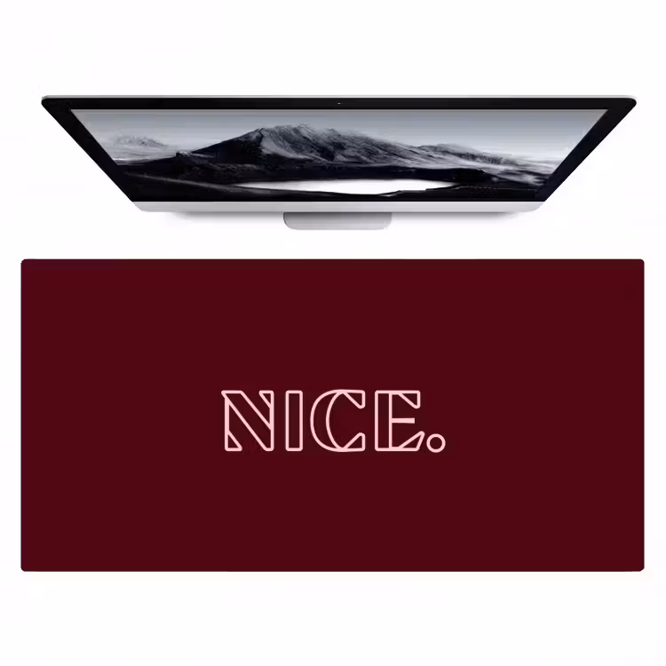 Bureau onderlegger - Bordeaux - Nice - minimalistisch — 1