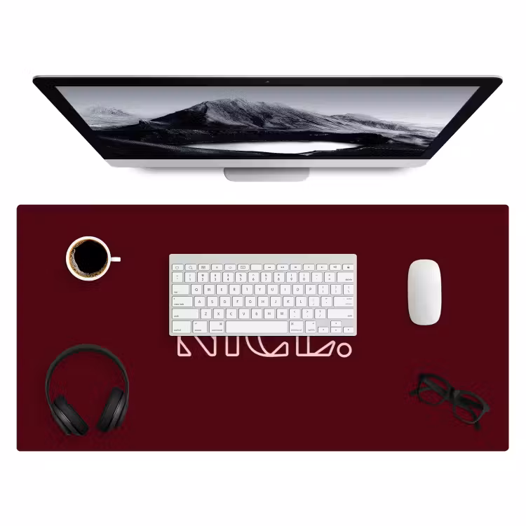 Bureau onderlegger - Bordeaux - Nice - minimalistisch — 4