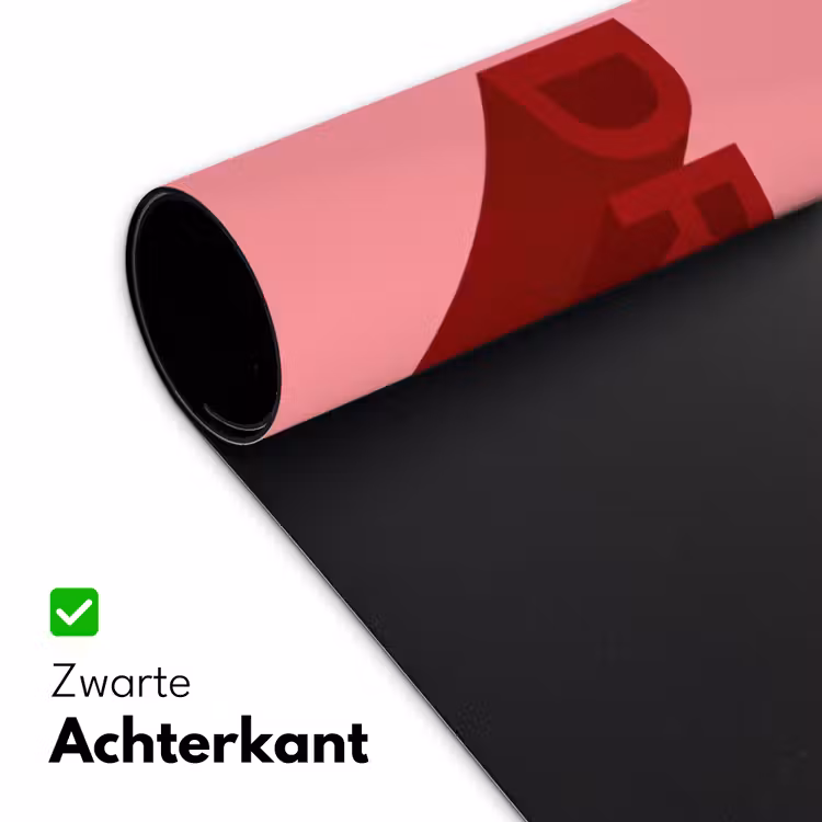 Bureau onderlegger - Dream - 3D - Rood - Roze — 5