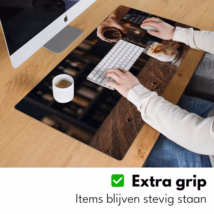Bureau onderlegger - Espresso - Melk - Café — 6