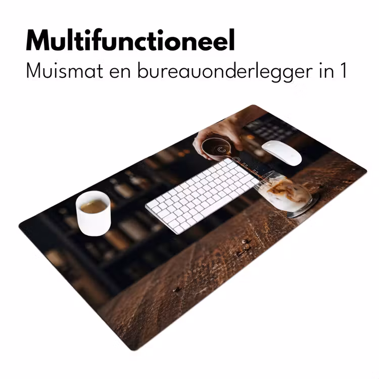 Bureau onderlegger - Espresso - Melk - Café — 7