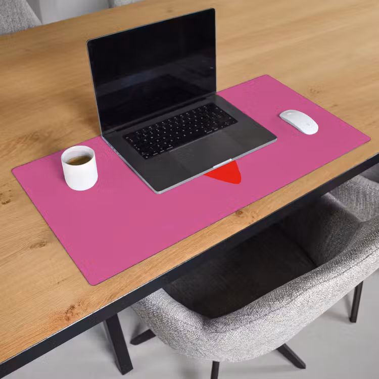 Bureau onderlegger - Girl power - Hart - Roze - Rood — 3