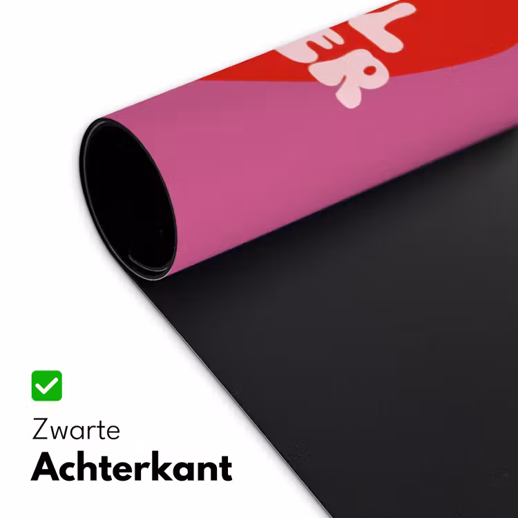 Bureau onderlegger - Girl power - Hart - Roze - Rood — 5