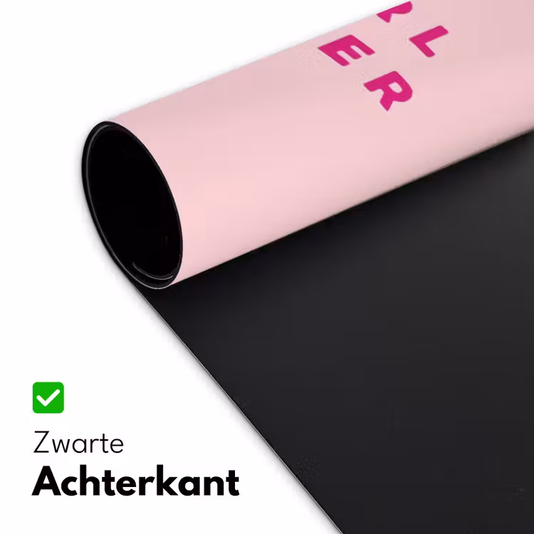 Bureau onderlegger - Girl power - Roze - Hartje — 5