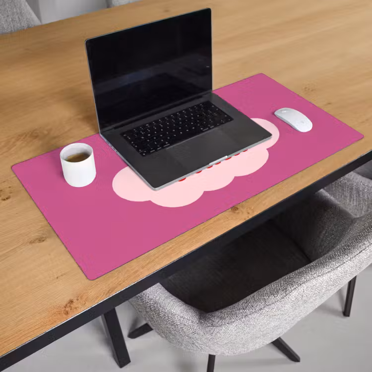Bureau onderlegger - Girl power - Wolk - Roze — 3
