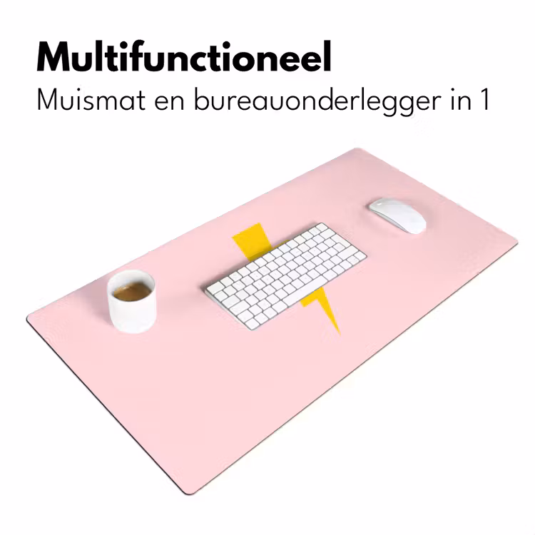 Bureau onderlegger - Grl pwr - Bliksem - Roze — 7