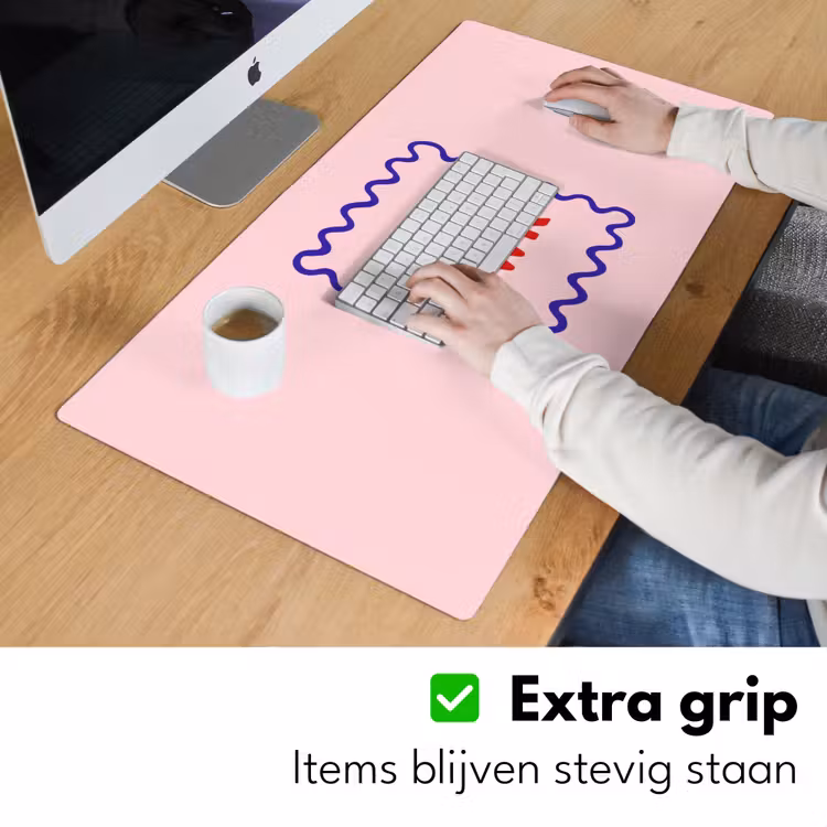 Bureau onderlegger - Grl pwr - Roze - Kader — 6