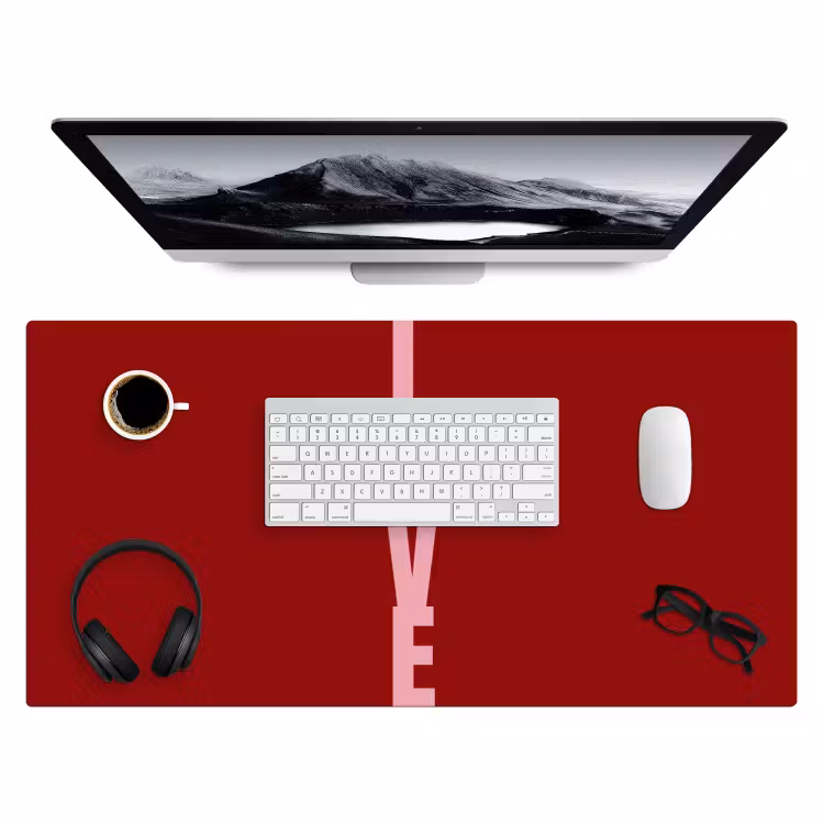 Bureau onderlegger - Love - Hart - Rood — 4