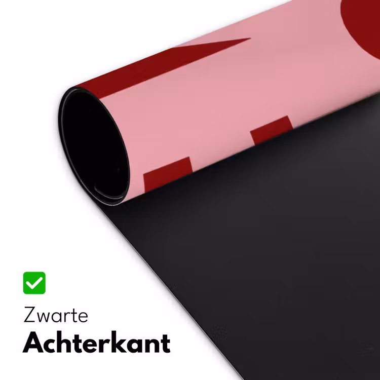 Bureau onderlegger - Love - Rood - Blokletters — 5