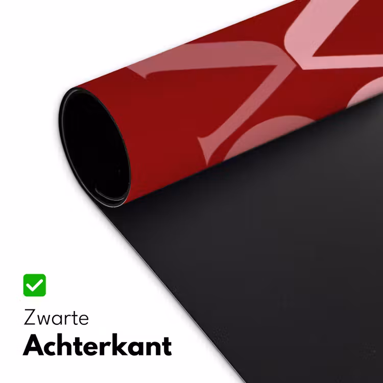 Bureau onderlegger - Love - Spiegeling - Rood — 5